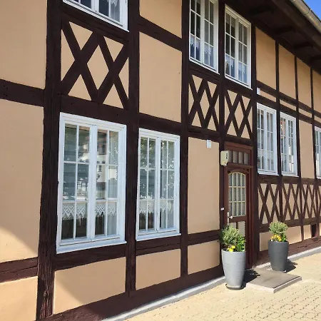 펜션 Quedlinburger Fachwerkhaus 크베들린부르크