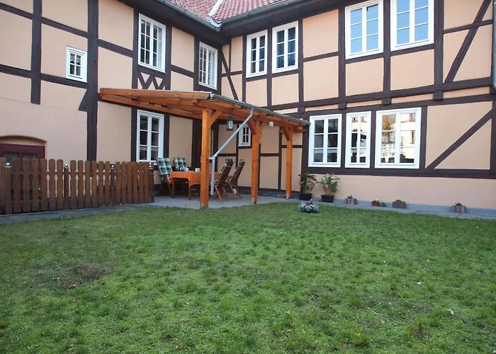 Quedlinburger Fachwerkhaus كيدلينبورغ